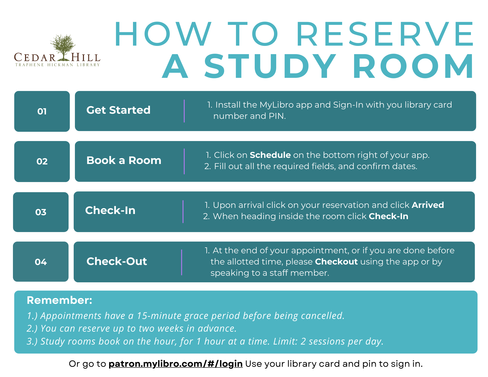 THL Study Room Reservations